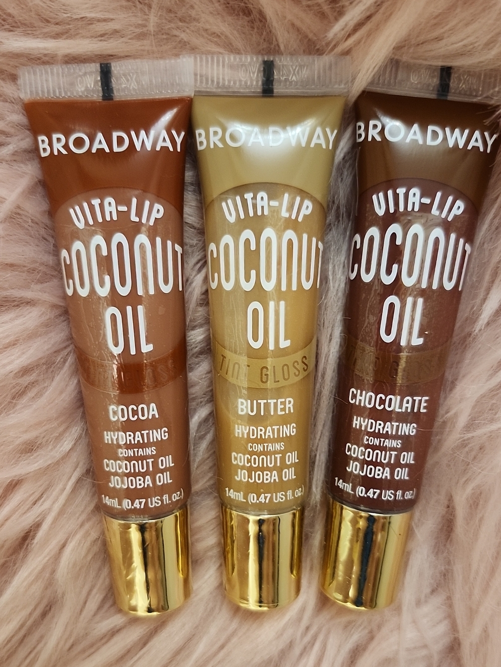Brand New 3CT BUNDLE RUBY KISSES BROADWAY VITA-LIP TINT LIP GLOSS
